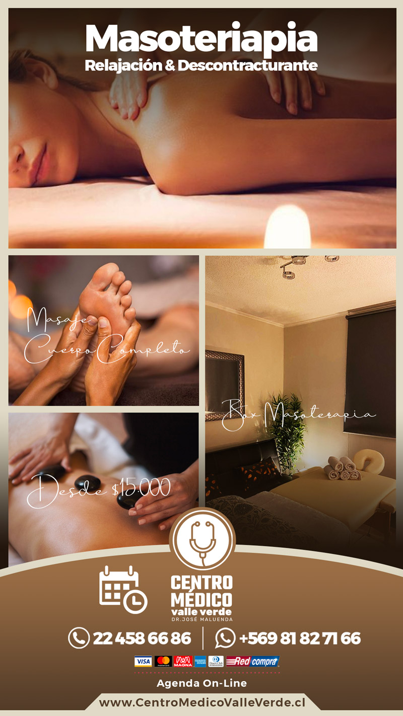 Masoterapia en Maipú — Centro Médico Valle Verde