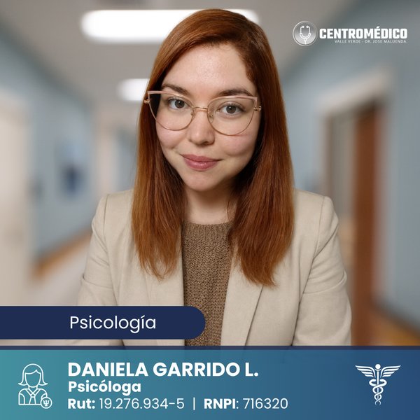 Daniela Garrido — Psicología