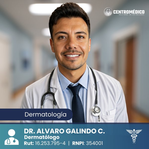 Dr. Álvaro Galindo — Dermatología